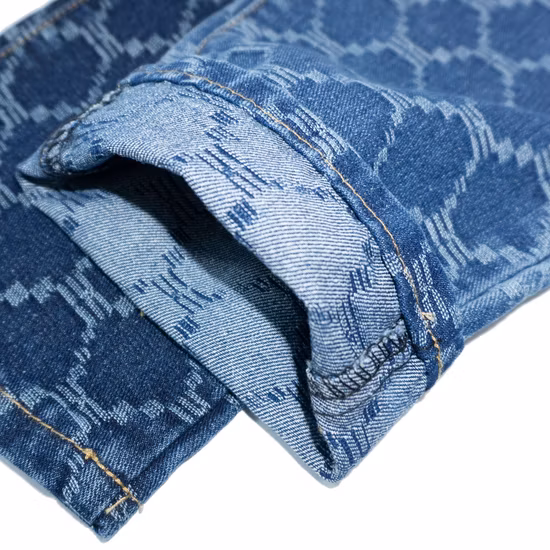 Jq006 ジャカードデニム生地非ストレッチコットンジャケット生地